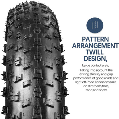 1 confezione pneumatico esterno 26x3.0 + 1 confezione pneumatico interno 26x3.0